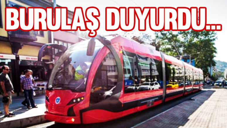 BURULAŞ Duyurdu..