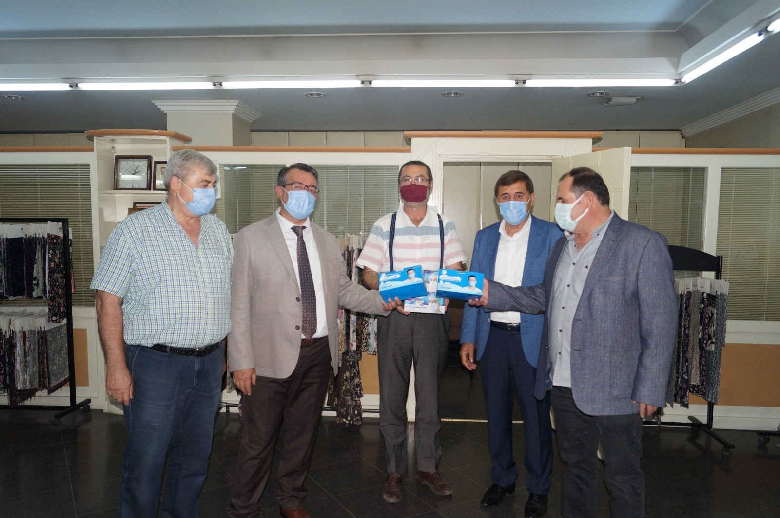 BUTTİM ve BTSO'dan Binlerce Maske