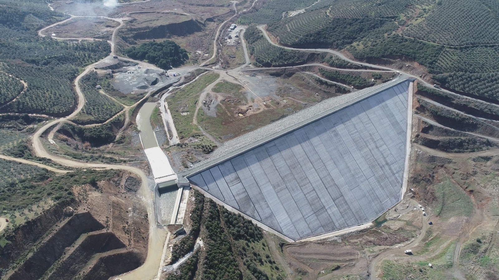 Büyükkumla Barajında Çalışmalarda Sona Gelindi