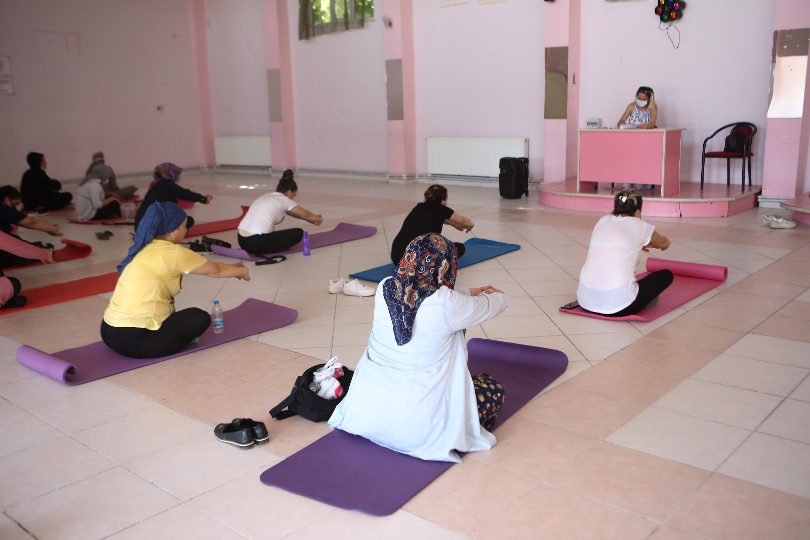 Çalıda Kadınlara Pilates Eğitimi