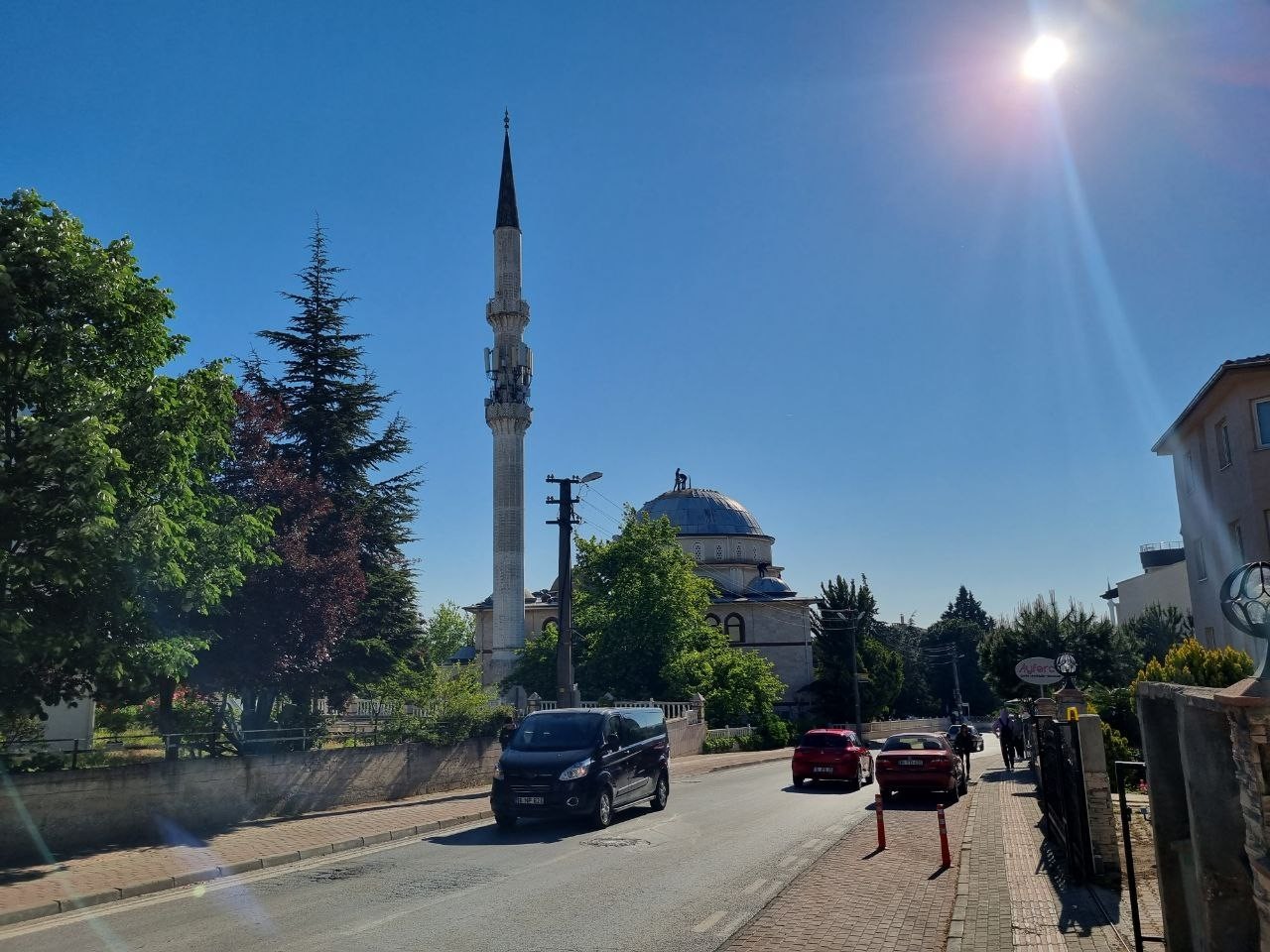 Cami Kubbesinde Ölümüne Tadilat
