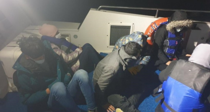 Çanakkale Açıklarında 7 Mülteci Kurtarıldı