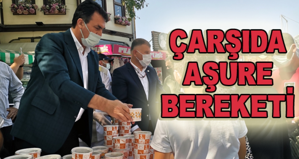 Çarşıda Aşure Bereketi