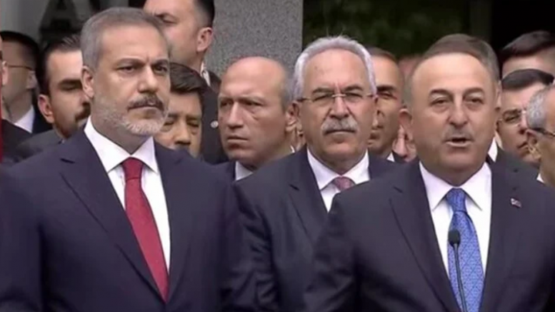Çavuşoğlu, görevini Hakan Fidan’a devretti