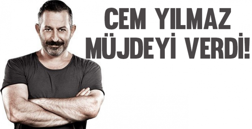 Cem Yılmaz'dan müjde!