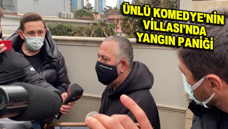 Cem Yılmaz'ın Villasında Yangın Paniği