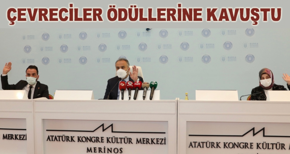 Çevreciler Ödüllerine Kavuştu