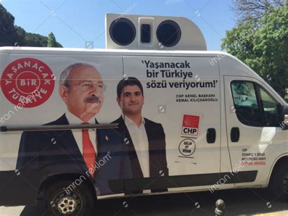 CHP'nin seçim aracında skandal!