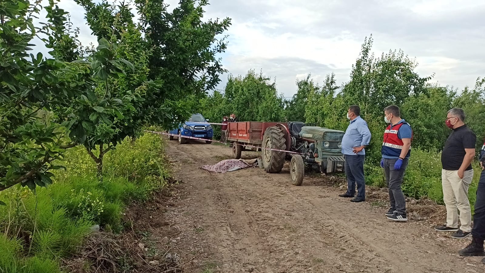 Çiftçi Tarla Yolunda Ölü Halde Bulundu