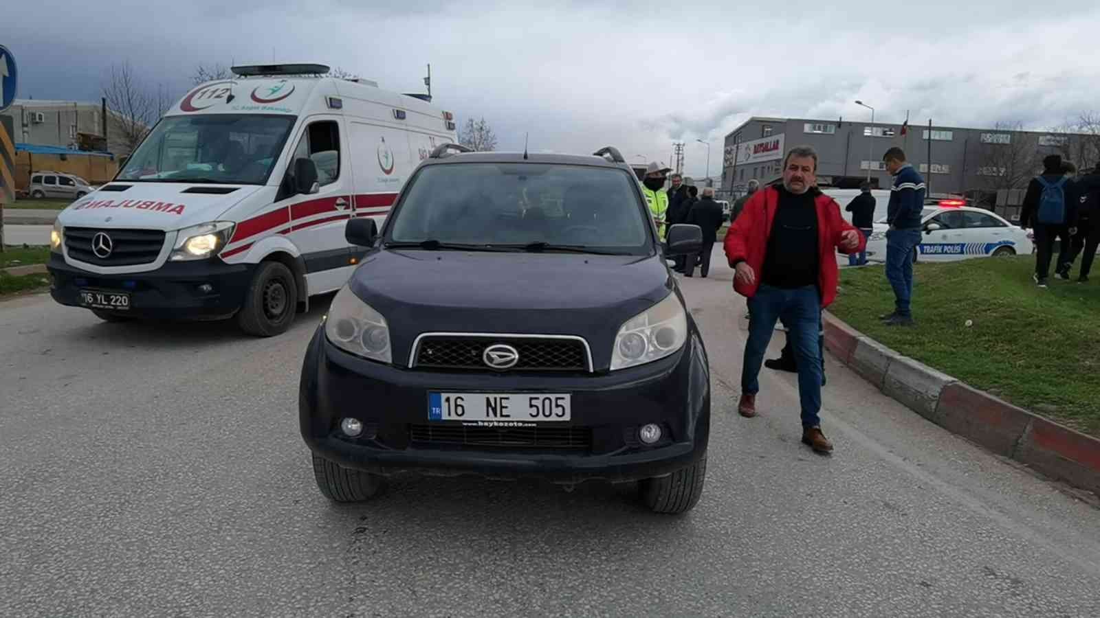 Bursa'da Feci Kaza!