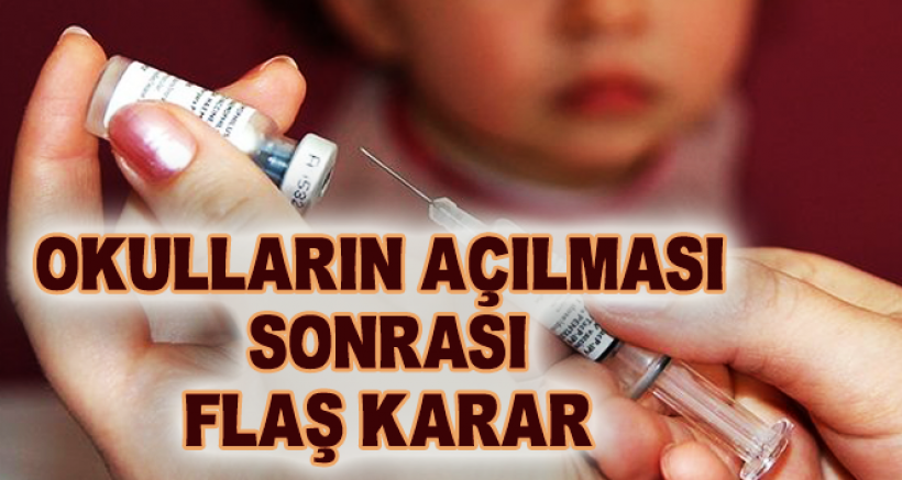 Çocuklara Yönelik Aşılamada Yeni Karar!