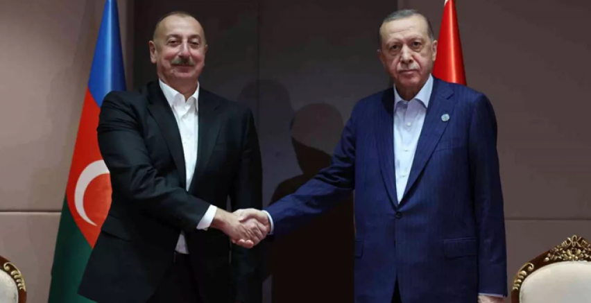 Cumhurbaşkanı Erdoğan, Aliyev ile bir araya geldi