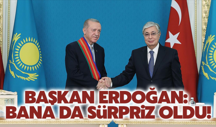 Cumhurbaşkanı Erdoğan: Bu nişan bana da sürpriz oldu