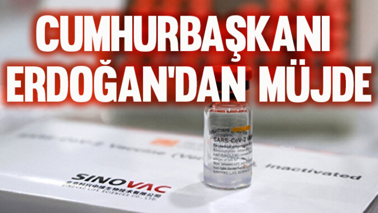 Cumhurbaşkanı Erdoğan'dan müjde