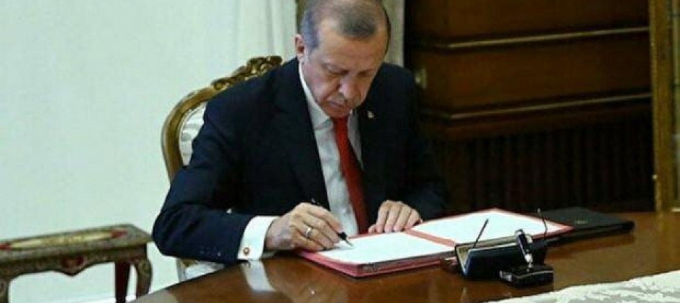 Cumhurbaşkanı Erdoğan imzaladı