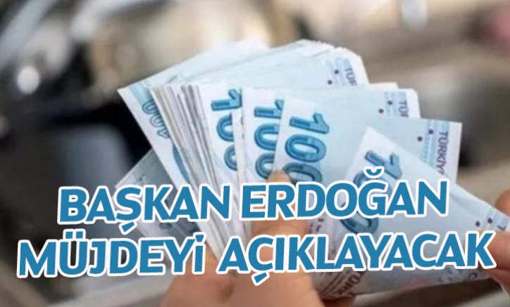 Cumhurbaşkanı Erdoğan müjdeyi bu akşam açıklayacak