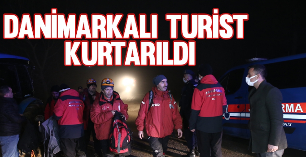 Danimarkalı Genç Kurtarıldı