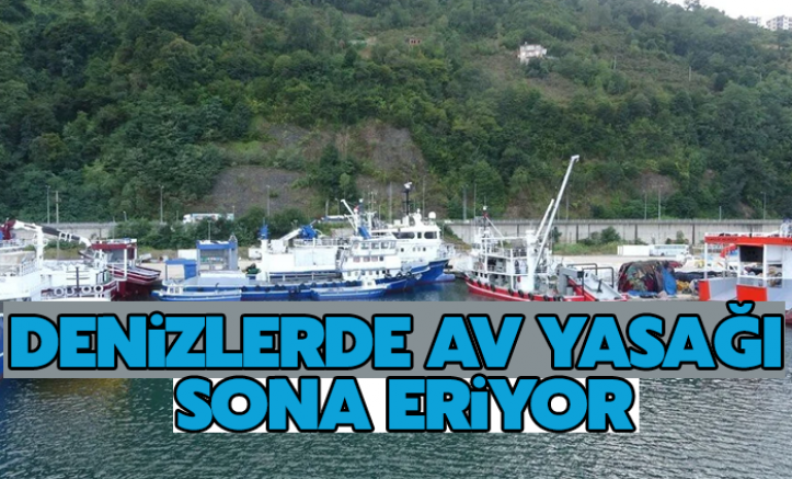 Denizlerde av yasağı bu gece sona eriyor