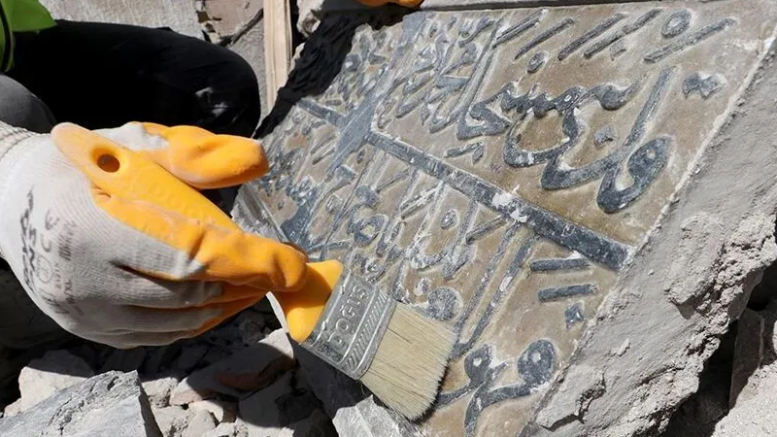 Depremden etkilenen Hatay'da enkazdan kurtarılan eser sayısı 542'ye yükseldi