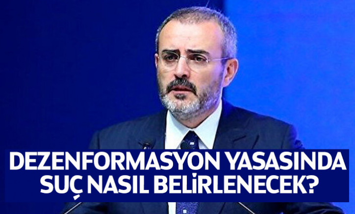Dezenformasyon yasasında suç nasıl belirlenecek?