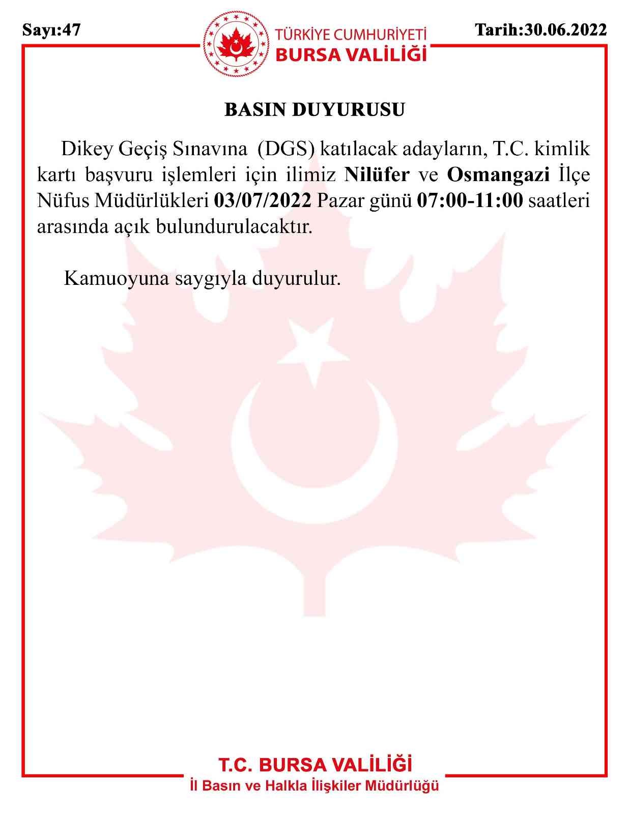 Dgs Adayları Dikkat