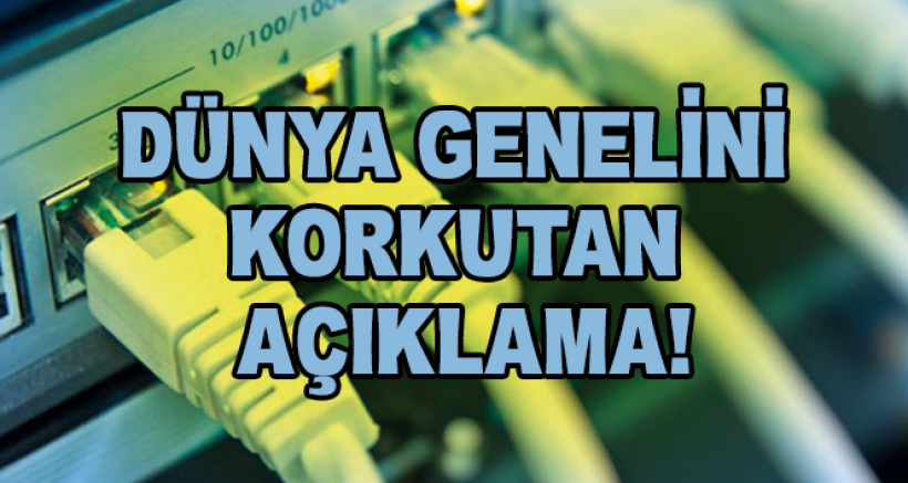 Dikkat! İnternetiniz Aylarca Kesilebilir...