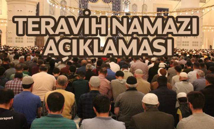 Diyanet İşleri Başkanı Ali Erbaş'tan teravih namazı açıklaması