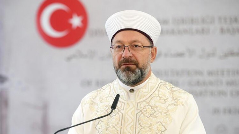 Diyanet İşleri Başkanlığına Prof. Dr. Ali Erbaş yeniden atandı