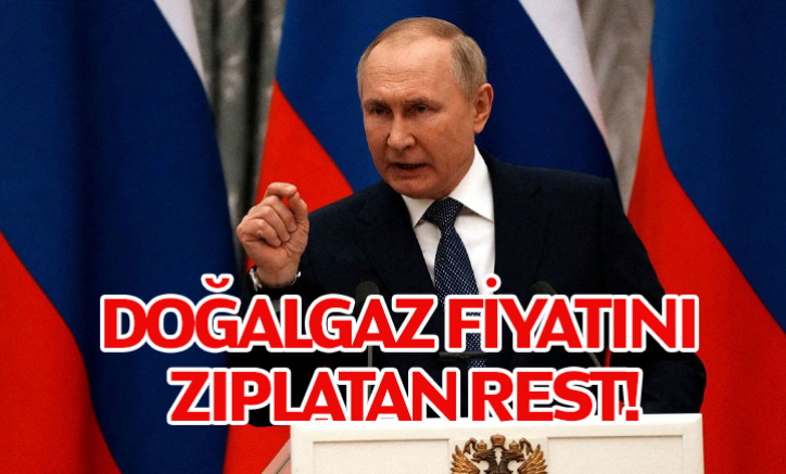 Doğalgaz fiyatını zıplatan rest!