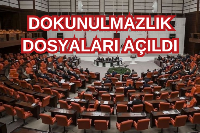 Dokunulmazlık dosyaları TBMM'de!