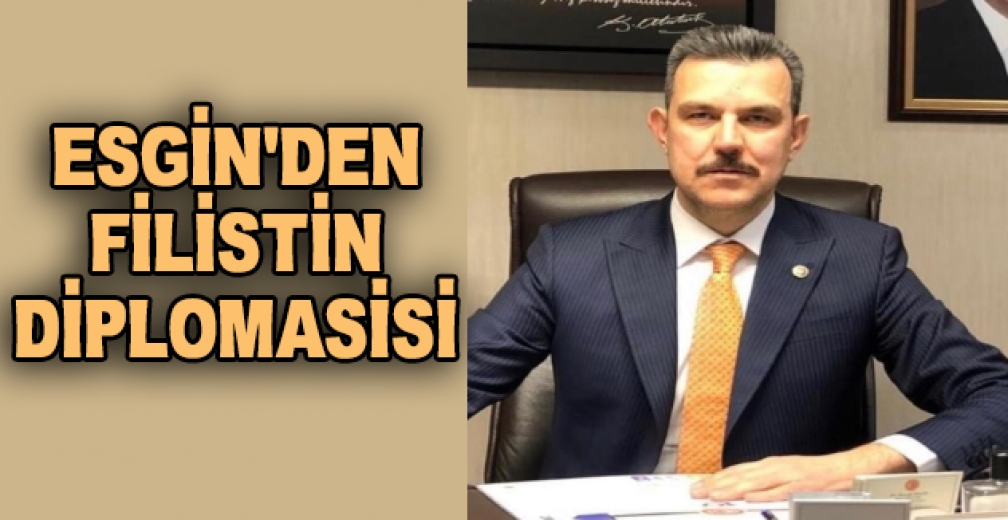 Dostluk Grubu Başkanı Esgin'den Filistin Diplomasisi