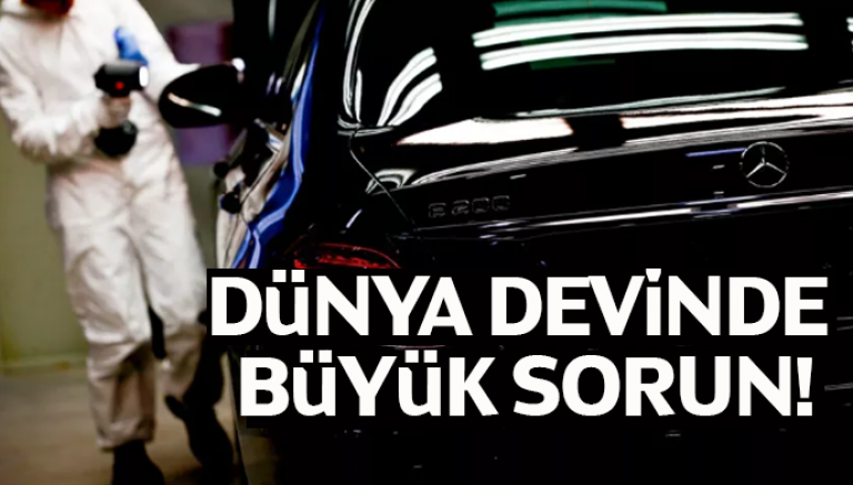 Dünya devinde büyük sorun!