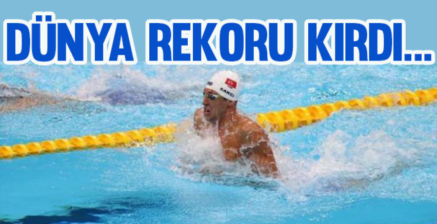 Dünya rekoru kırdı...