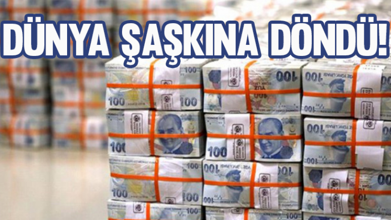 Dünya şaşkına döndü!