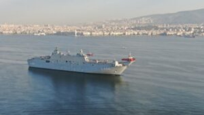 Dünyanın ilk SİHA gemisi İzmir'de