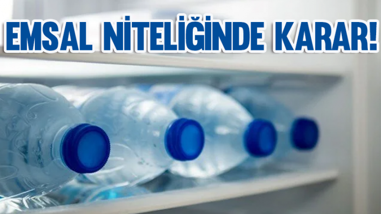 Emsal niteliğinde karar!