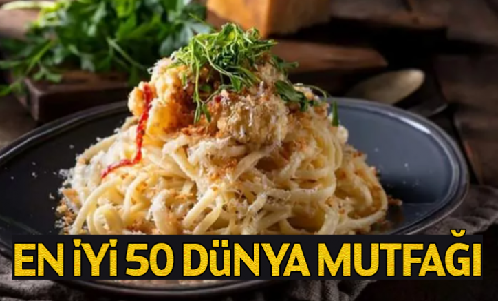 En iyi 50 dünya mutfağı