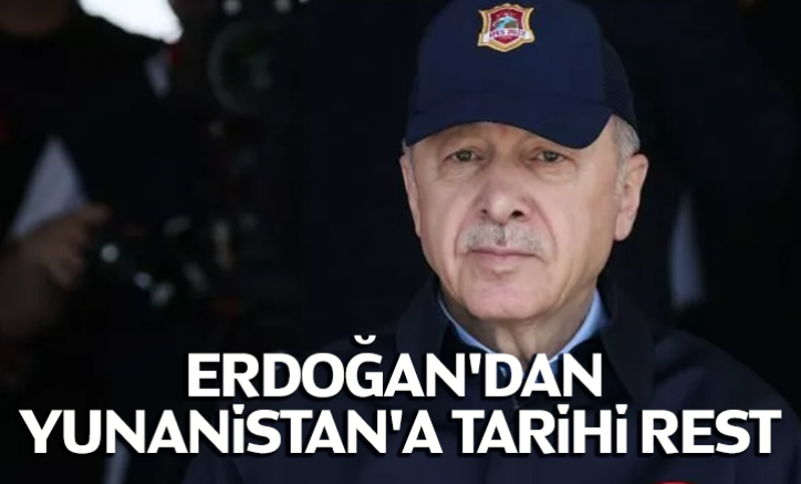Erdoğan'dan EFES-2022'de Yunanistan'a tarihi rest