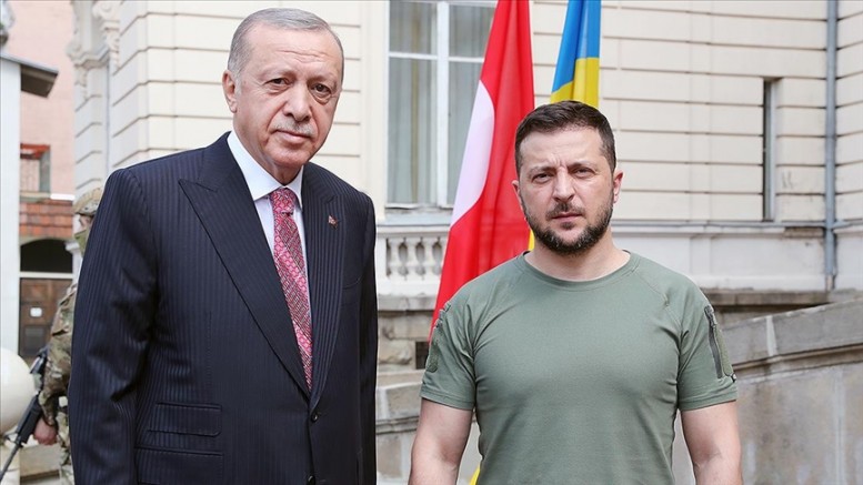 Erdoğan'dan Zelenski'ye tahıl koridoru teşekkürü