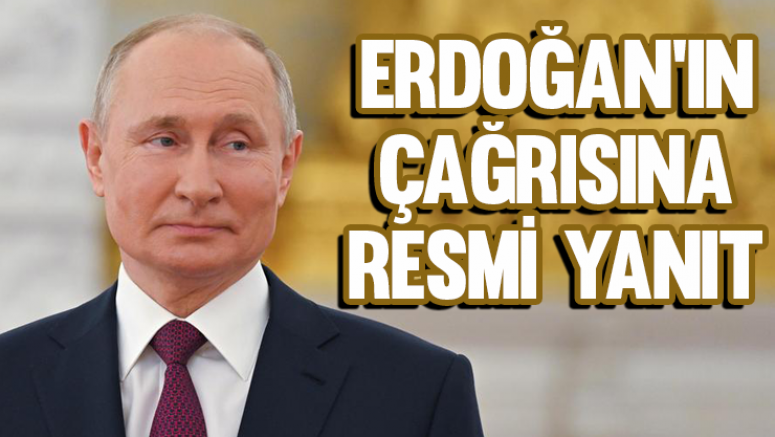 Erdoğan'ın Çağrısına Resmi Yanıt