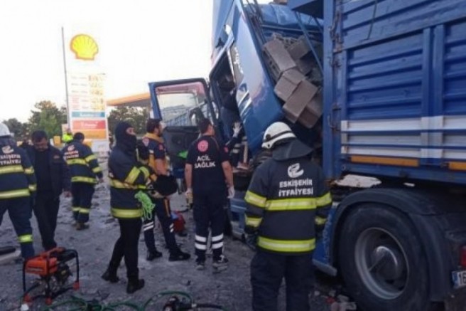 Eskişehir'de korkunç kaza!