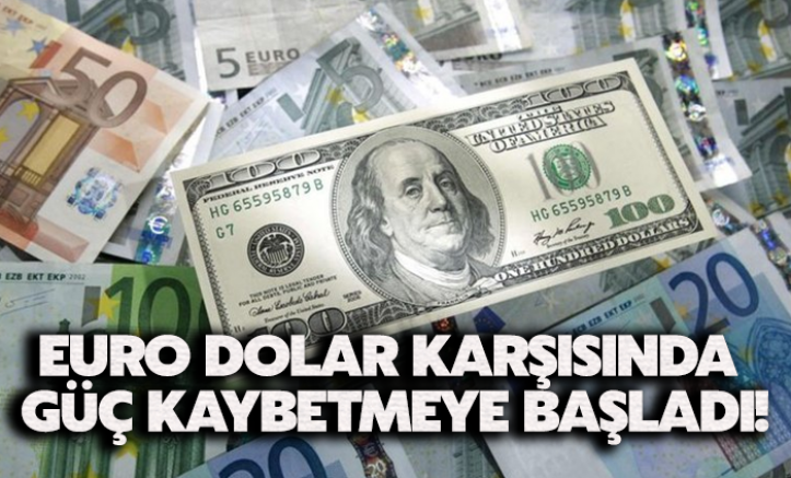 Euro/dolar paritesinde 20 yıldır görülmeyen oldu