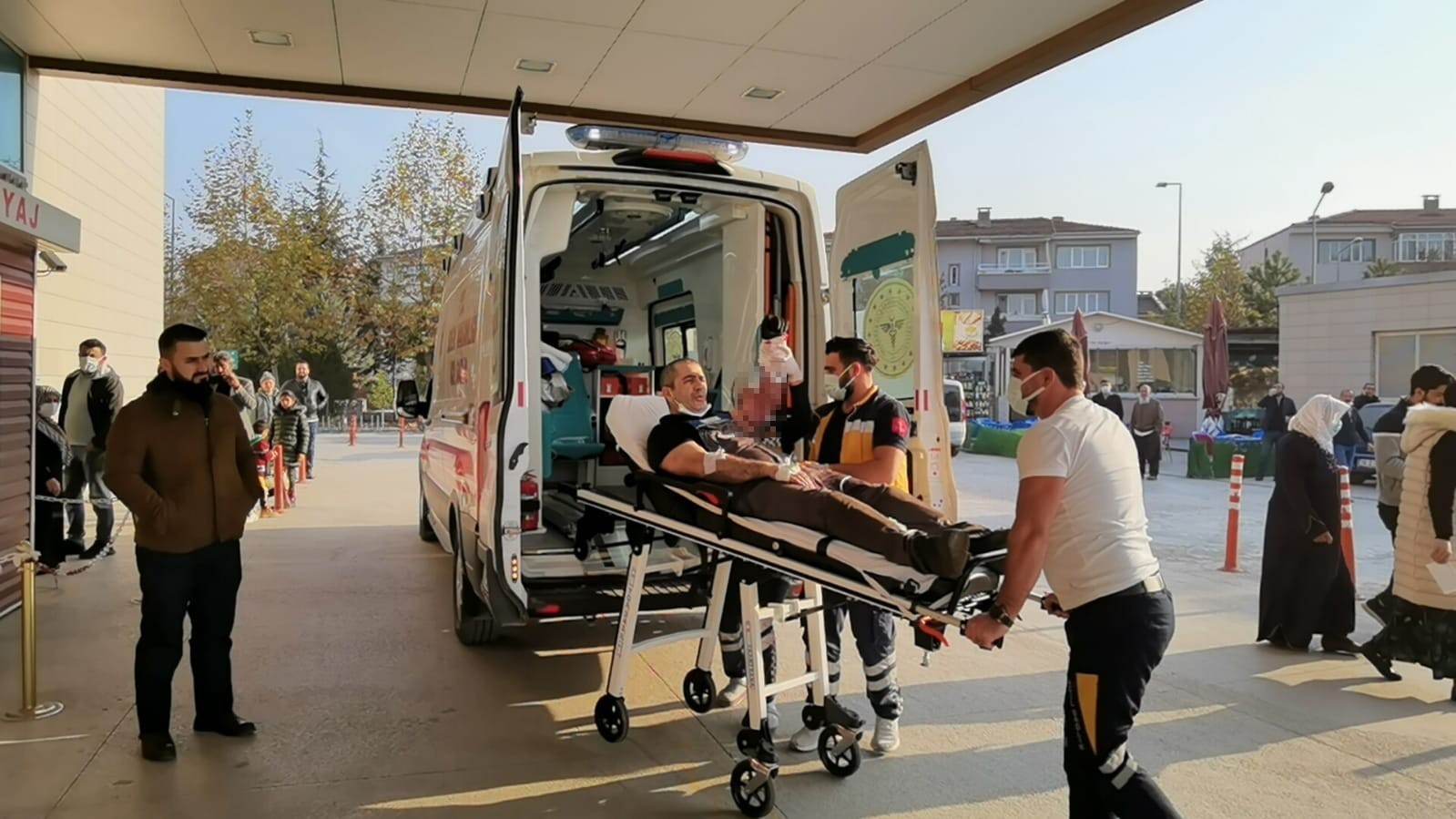 Fabrika İşçisi Kolunu Makineye Kaptırdı