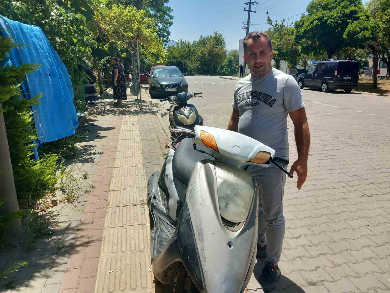 Fabrika Önünden Çalınan Motosiklet Bulundu