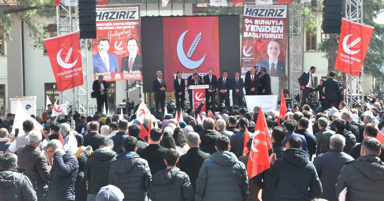 Fatih Erbakan: Yeniden Refah Partisi Gümbür Gümbür Geliyor”