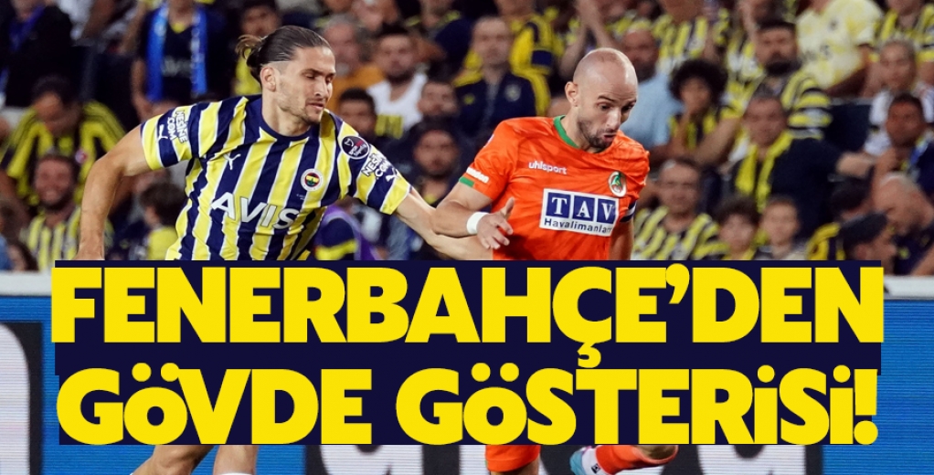 Fenerbahçe 5-0 Alanyaspor