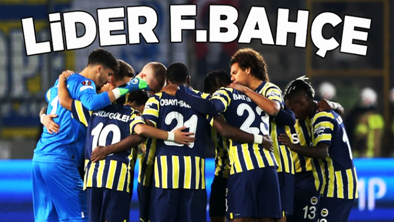 Fenerbahçe Avrupa Ligi'nde lider