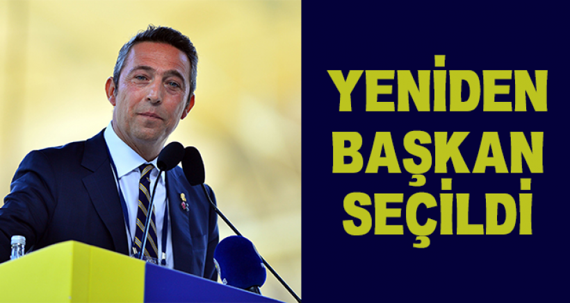 Fenerbahçe'de Ali Koç Yeniden Başkanlığa Seçildi