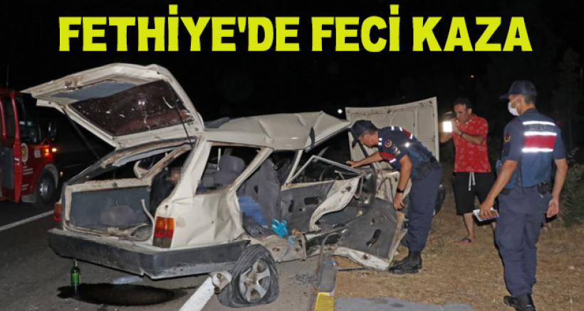Fethiye'de Feci Kaza: 3 Ölü, 5 Yaralı