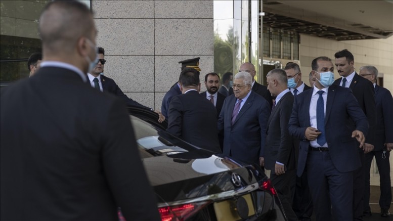 Filistin Devlet Başkanı Abbas Ankara'ya geldi